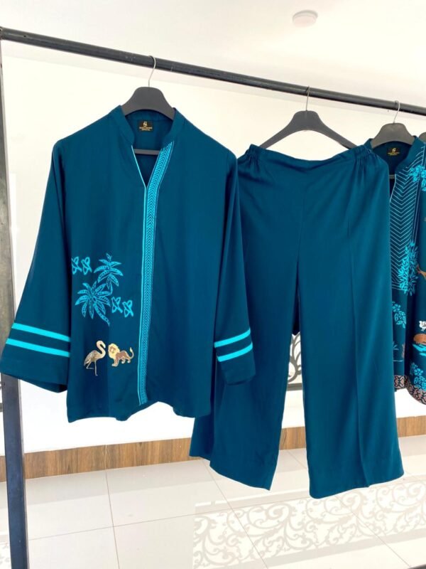 URBAN TEAL SAFARI DUO SET